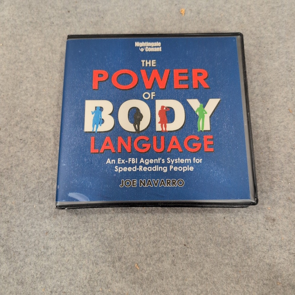 Joe Navarro The Power of Body Language Audio CD Nightingale Conant 25880CD - Picture 1 of 3